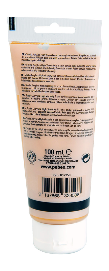 PEBEO Acrylique Fine Studio Acrylics 100 Ml Or Riche