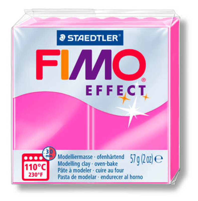 STAEDTLER Fimo Effect Neon 57G Fuchsia / 8010-201