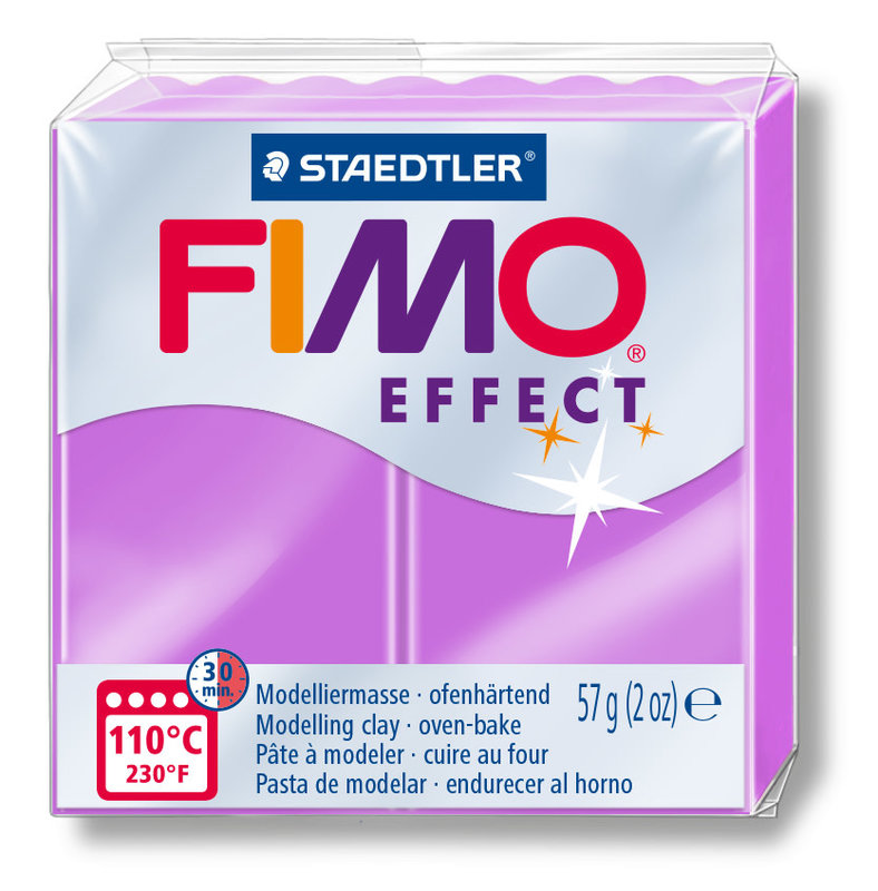STAEDTLER Fimo Effect Neon 57G Violet / 8010-601