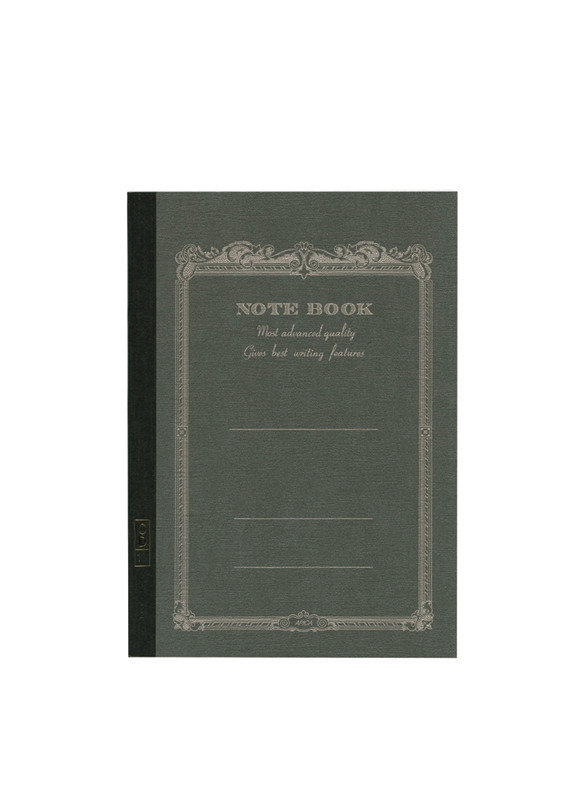 APICA Note Book small 10x15cm Lined Anthracite