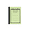 APICA Petit Note Book Double Vert- 10X15