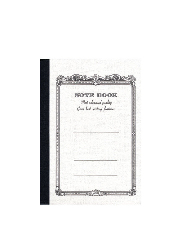 APICA Petit Note Book Double Blanc- 10X15