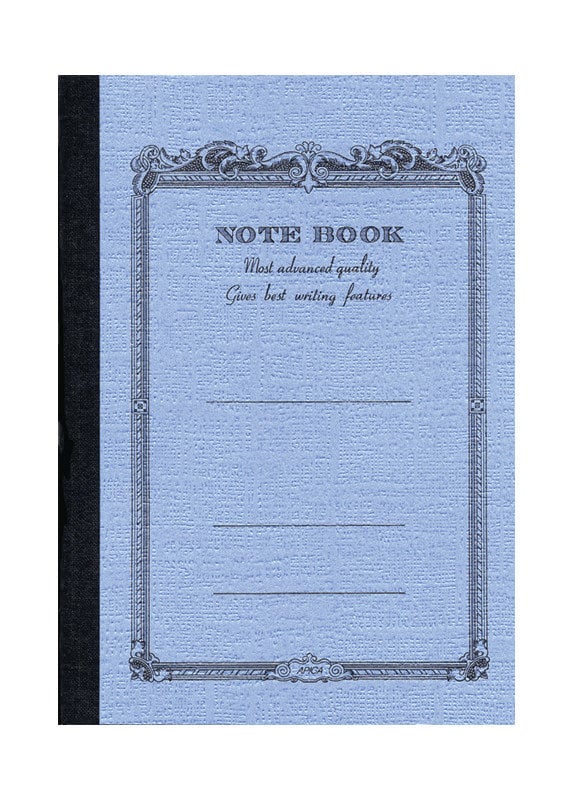 APICA Note Book medium 15x21cm Lined Blue