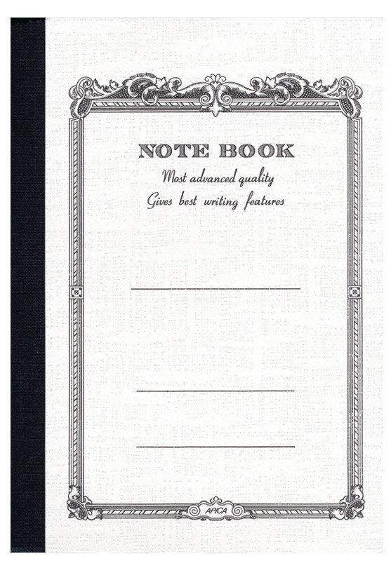 APICA Grand Note Book Blanc- 18X25