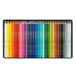 CARAN D'ACHE SUPRACOLOR® Soft Aquarelle Boîte métal de 40 crayons de couleurs