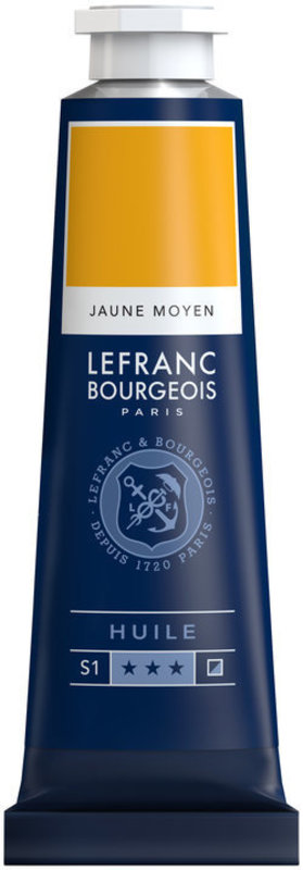 LEFRANC BOURGEOIS Huile fine 40ml Jaune moyen