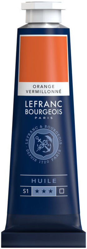 LEFRANC BOURGEOIS Fine Oil 40Ml Orange Vermilion