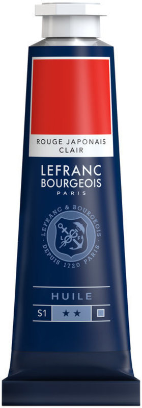 LEFRANC BOURGEOIS Huile fine 40ml Rouge japonais clair