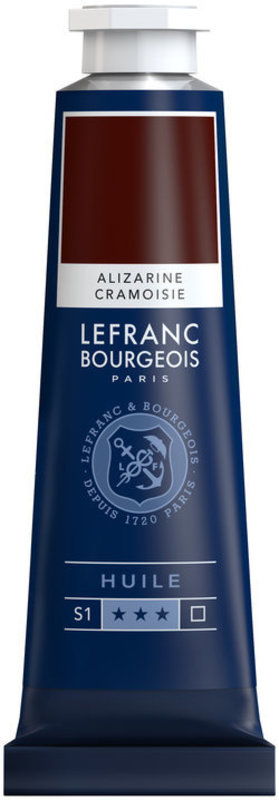LEFRANC BOURGEOIS Huile fine 40ml Alizarine cramoisie