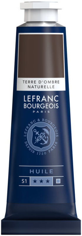 LEFRANC BOURGEOIS Huile fine 40ml Terre d'ombre naturelle