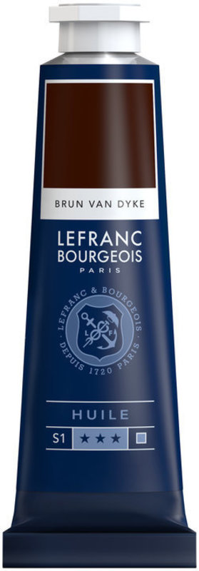 LEFRANC BOURGEOIS Fine Oil 40Ml Brown Van Dyck