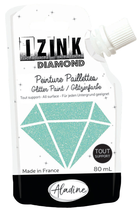 ALADINE Izink Diamond Pastel Green 80 Ml