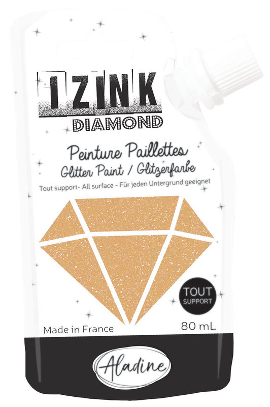 ALADINE Izink Diamond Pastel Gold 80 Ml