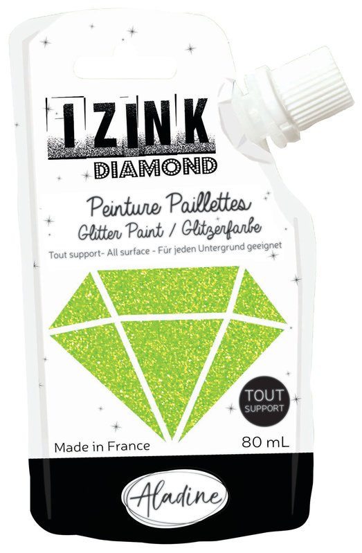 ALADINE Izink Diamond Light Green 80 Ml