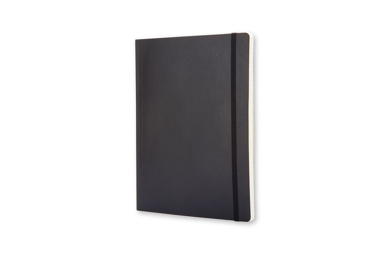 MOLESKINE Carnet Classique Très Grand Format Ligné Noir Couverture Souple