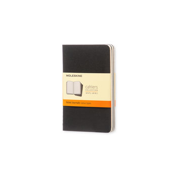 MOLESKINE Set 3 Cahiers Format De Poche Ligné Noir