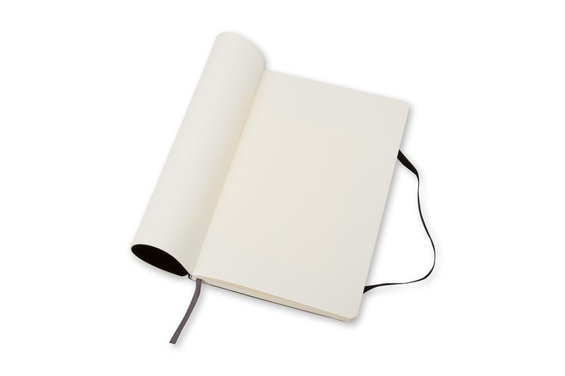 MOLESKINE Classic Pocket Size Black Soft Cover Notebook With White Pages