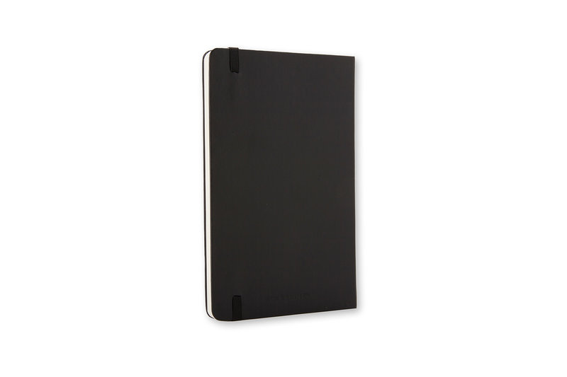 MOLESKINE Classic Notebook, Pocket Size With White Pages, Black, Hard Cover