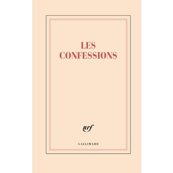 GALLIMARD Grand carnet rigide - Les confessions