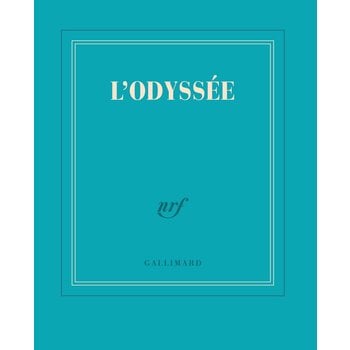 GALLIMARD Turquoise Blue Pocket Notebook "Odyssee" Line