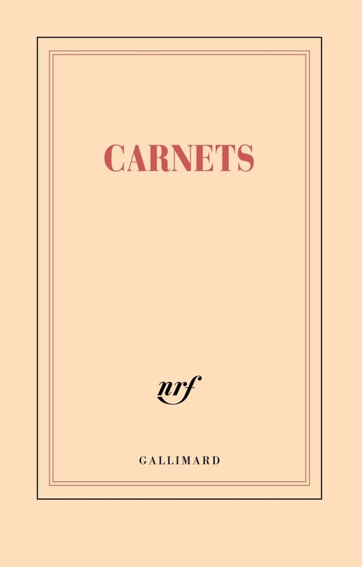 GALLIMARD Carnet Ligné "Carnets"