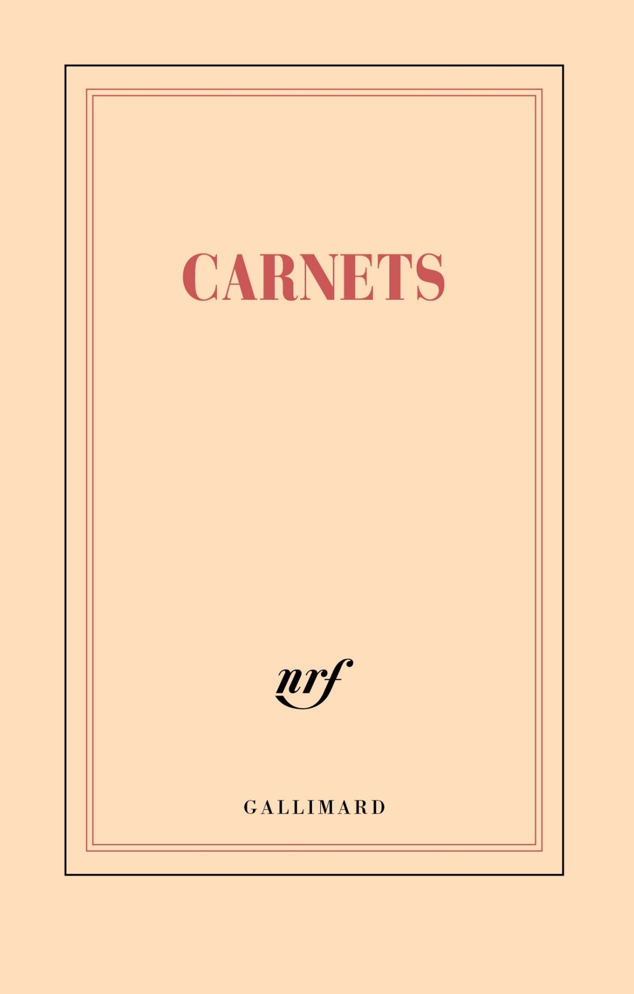 GALLIMARD Carnet - Carnets