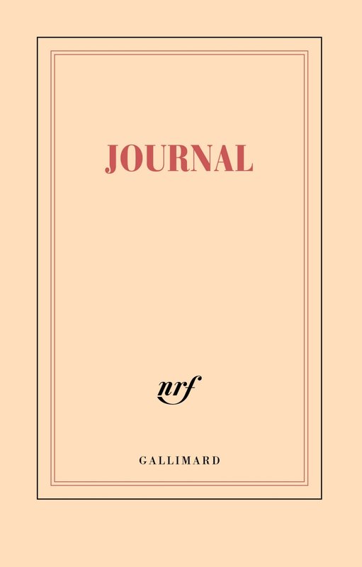GALLIMARD Carnet Ligné "Journal"