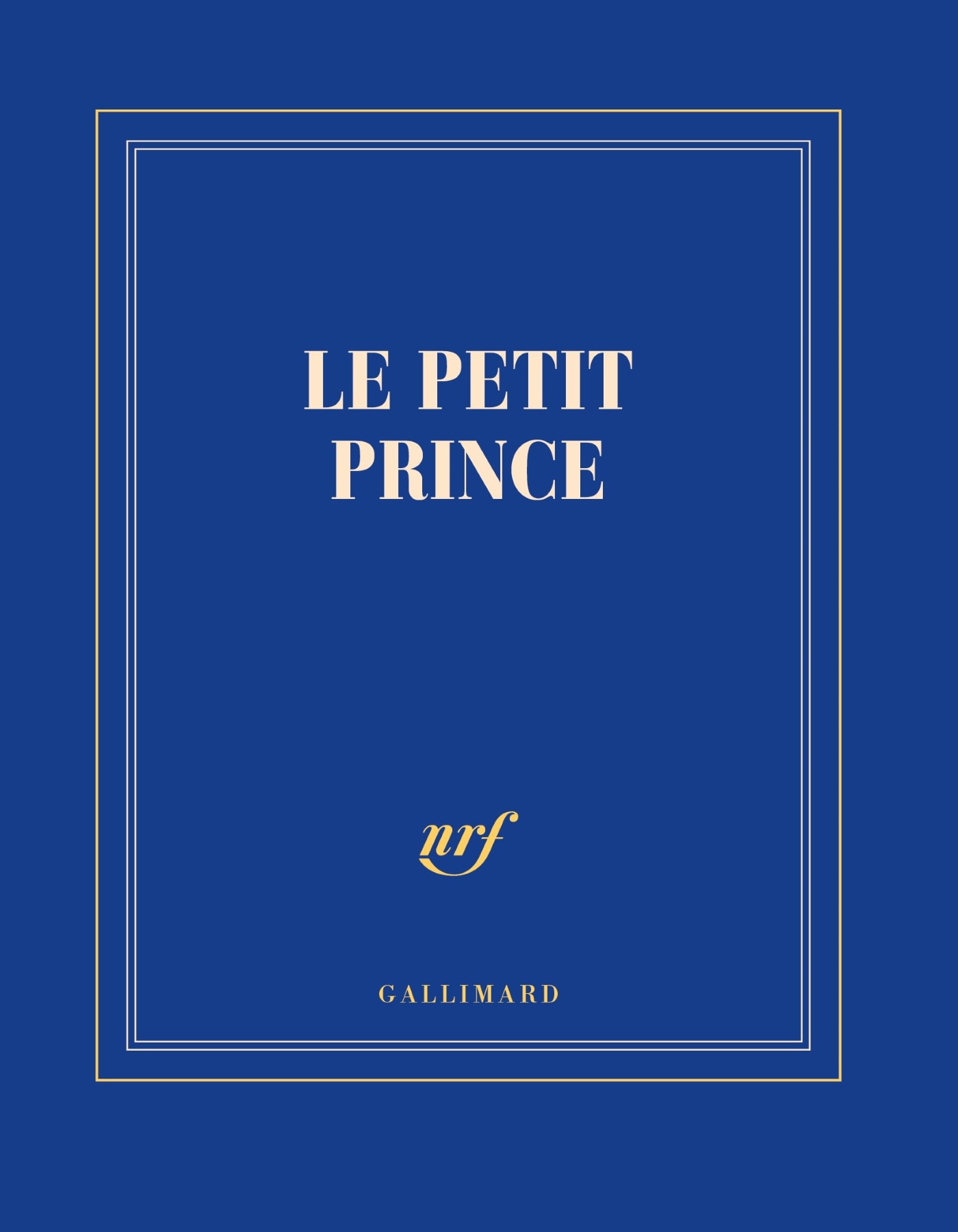 GALLIMARD Carnet carré couleur - Le Petit Prince