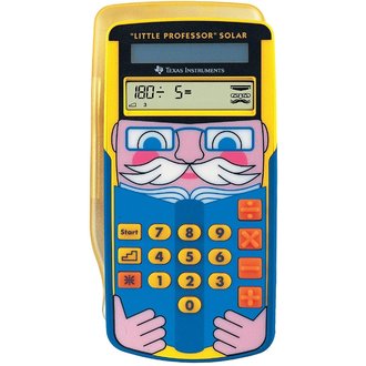 TEXAS INSTRUMENTS CALCULATRICE PRIMAIRE EDUCATIVE 4 OPERATIONS LITTLE PROFESSOR SOLAIRE TEXAS INSTRUMENTS CALCULATRICE PRIMAIRE EDUCATIVE 4 OPERATIONS LITTLE PROFESSOR SOLAIRE