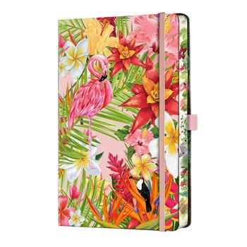 CASTELLI Carnet Eden Grand Format Ligné Flamant Rose