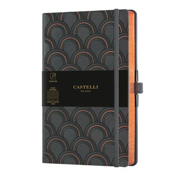 CASTELLI Carnet C&G Grand Format Ligné Art Deco Copper
