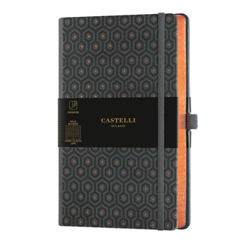 CASTELLI Carnet C&G Grand Format Ligne Honeycomb Copper