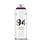 MONTANA COLORS MTN 94 400ml - RV-283 Sultan Violet