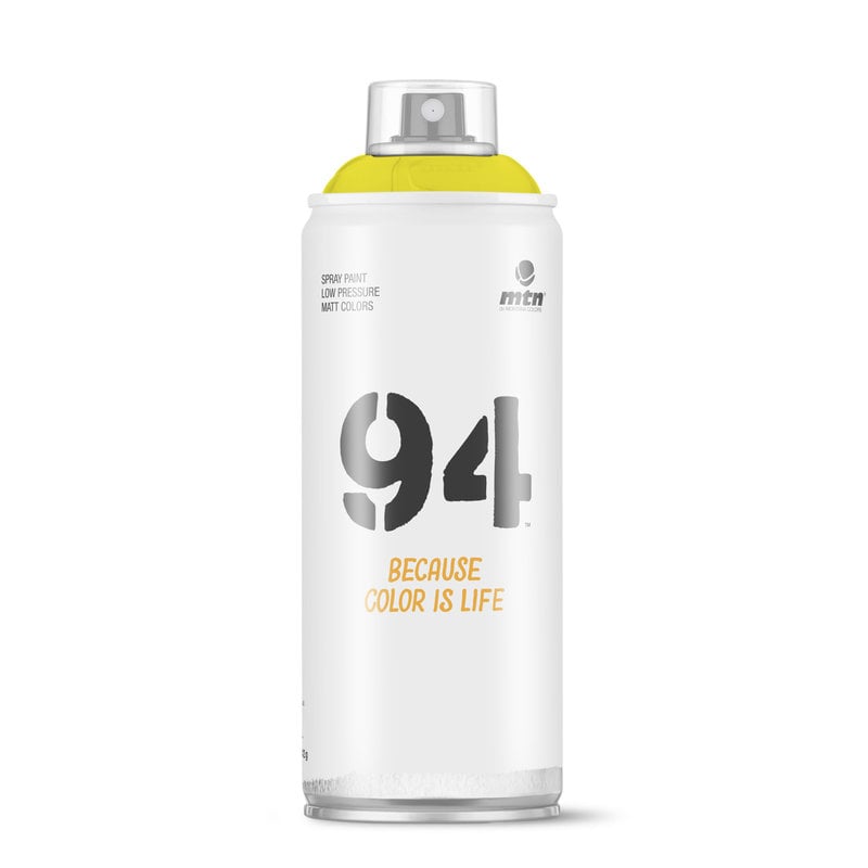 MONTANA COLORS MTN 94 400ml - RV-267 Sulfur Yellow