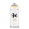 MONTANA COLORS MTN 94 400ml  - RV-1028 Jaune Moyen