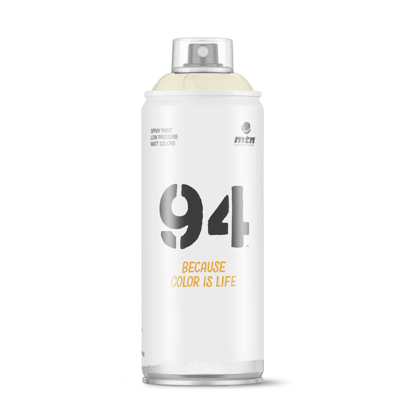 MONTANA COLORS MTN 94 400ml  - RV-1013 Blanc Os -