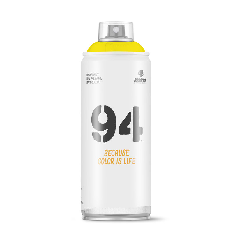 MONTANA COLORS MTN 94 peinture fluorescente 400ml - Fluorescent Jaune