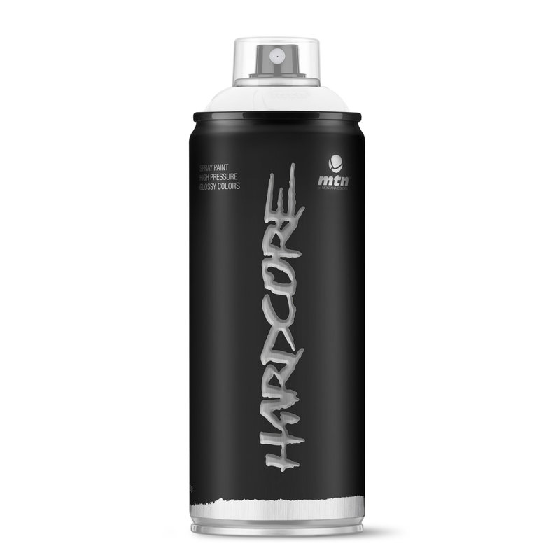 MONTANA COLORS MTN Hardcore 400ml - Blanc Mat