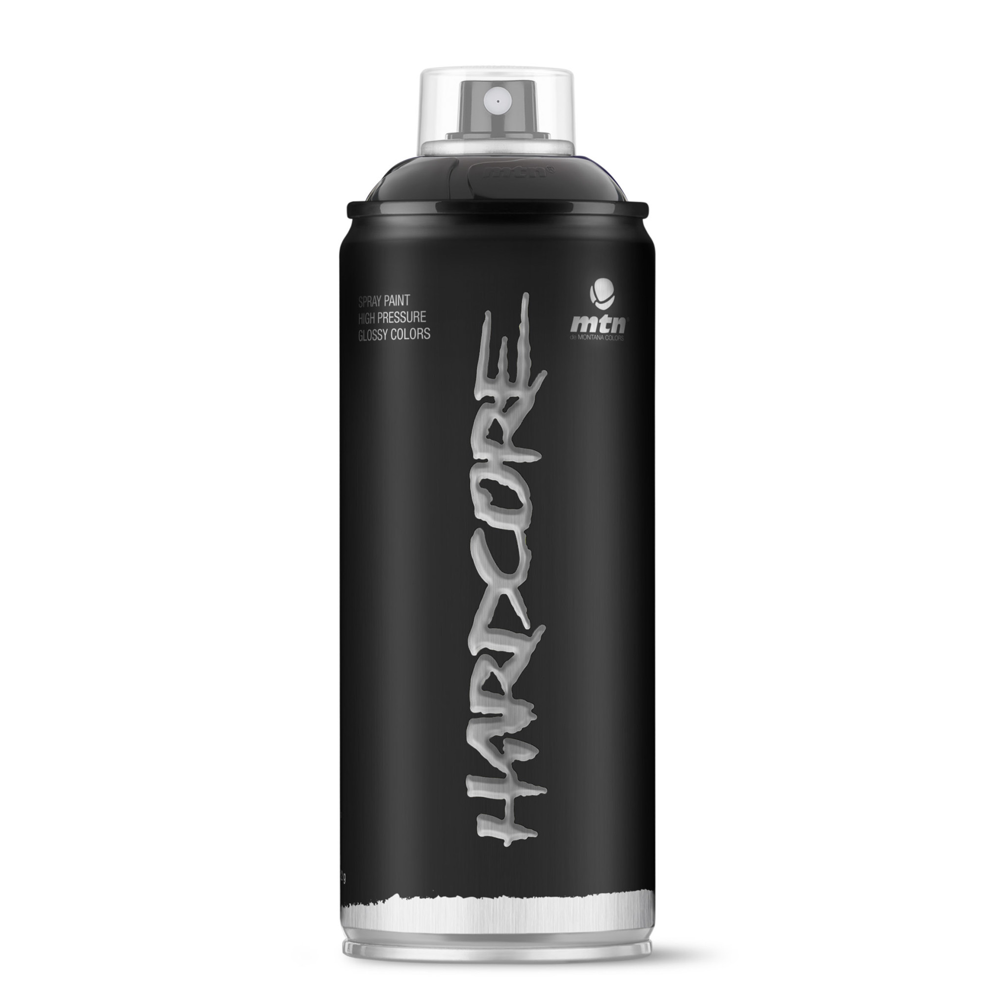 MONTANA COLORS MTN Hardcore 400ml - Noir Satiné