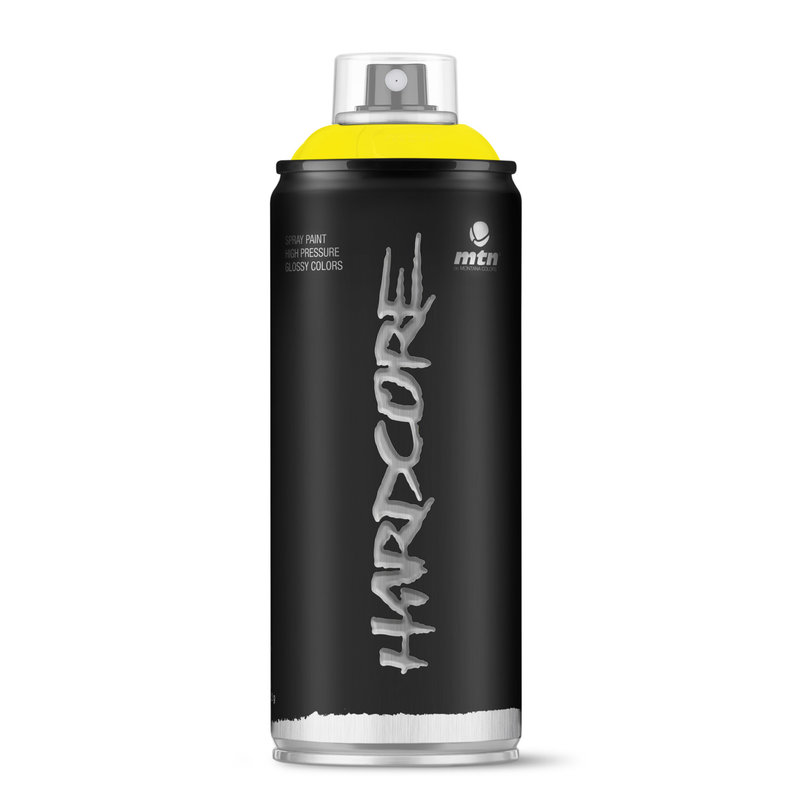 MONTANA COLORS MTN Hardcore 400ml - RV-1021 Jaune Clair