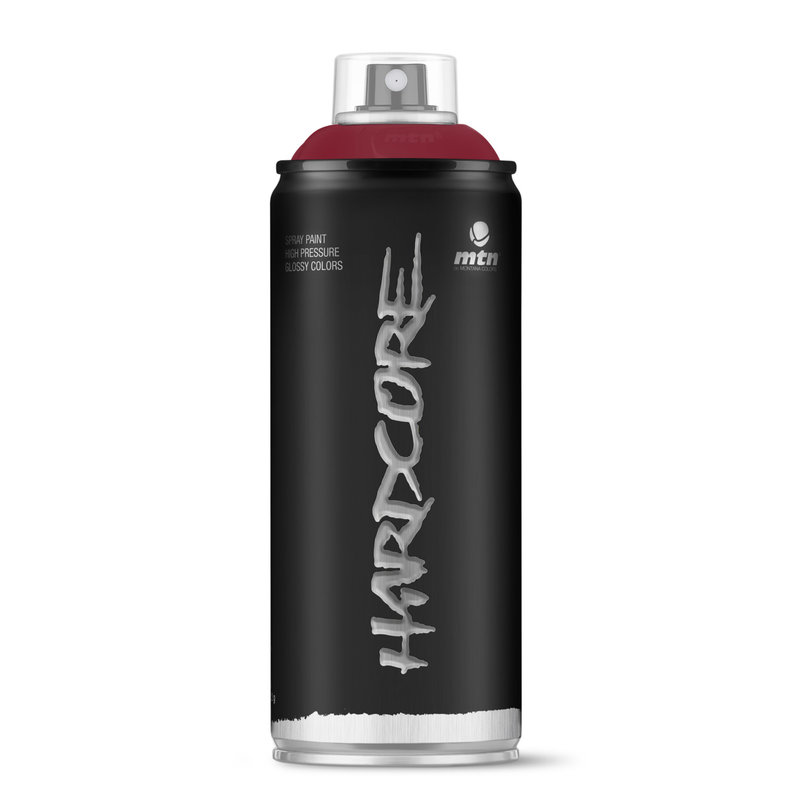 MONTANA COLORS MTN Hardcore 400ml - RV-3004 Rouge Bordeaux