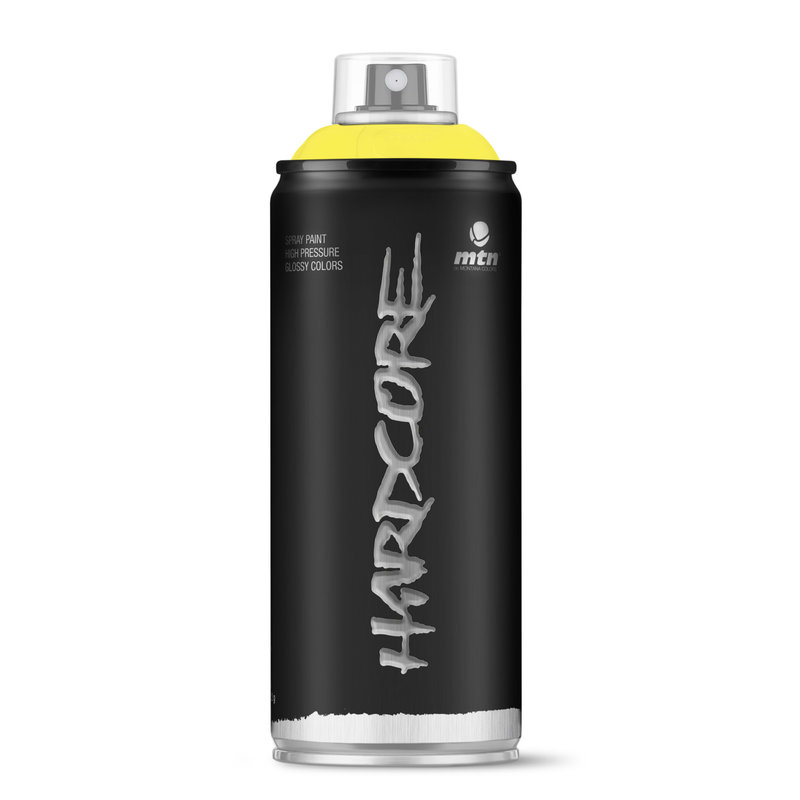 MONTANA COLORS MTN Hardcore 400ml - RV-20 Jaune Fiesta