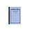 APICA Petit Note Book Double Bleu- 10X15 Interieur Ligné