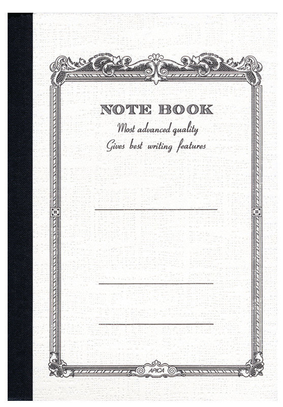 APICA Grand Note Book Blanc- 21X29,7