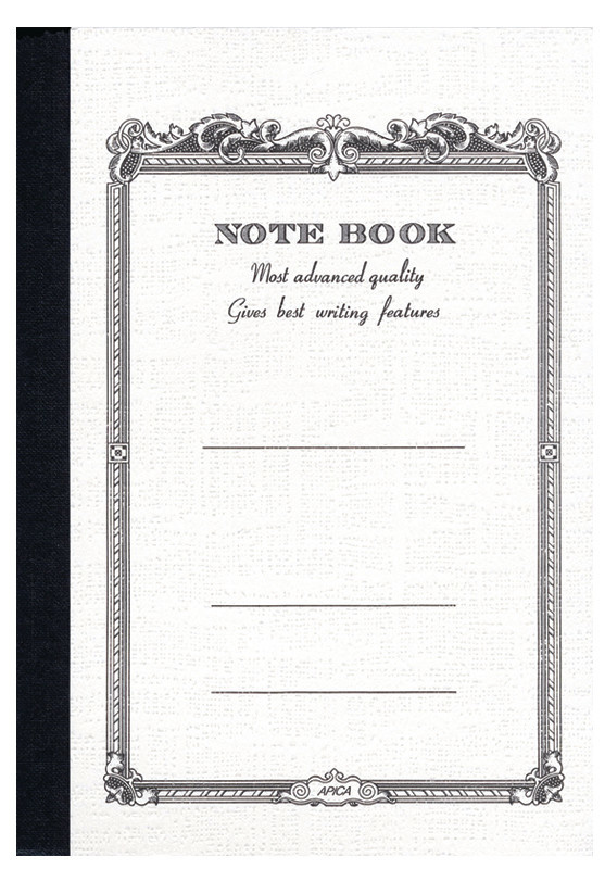 Grand Note Book Blanc- 21X29,7 Interieur Ligné