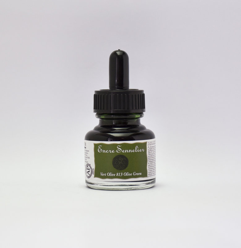 SENNELIER Encre Sennelier 30ml Olive