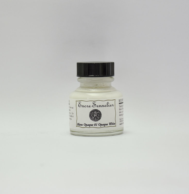 SENNELIER Encre Sennelier 30ml Blanc Opaque