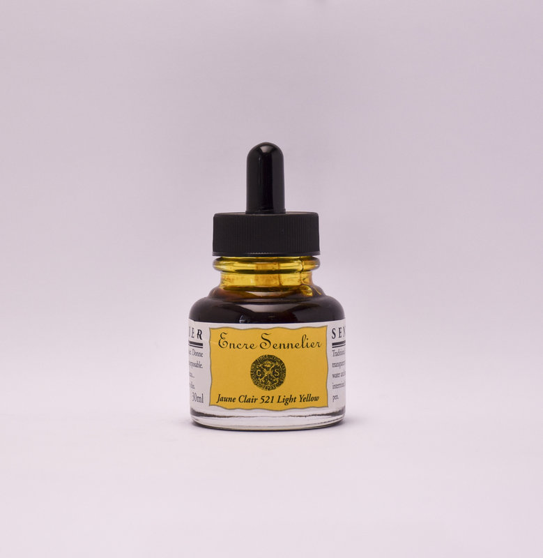 SENNELIER Encre Sennelier 30ml Jaune Clair