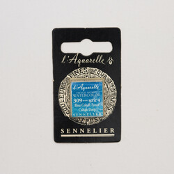 SENNELIER Aquarelle Extra fine Demi Godet Bleu de Cobalt Foncé S4