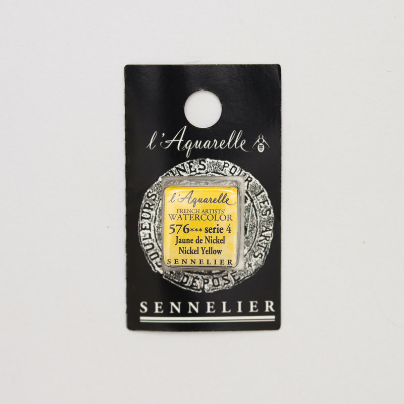 SENNELIER Watercolor Extra Fine Half Bucket Nickel Yellow S4